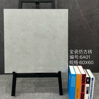 Wood Grain Porcelain Plank — Grey